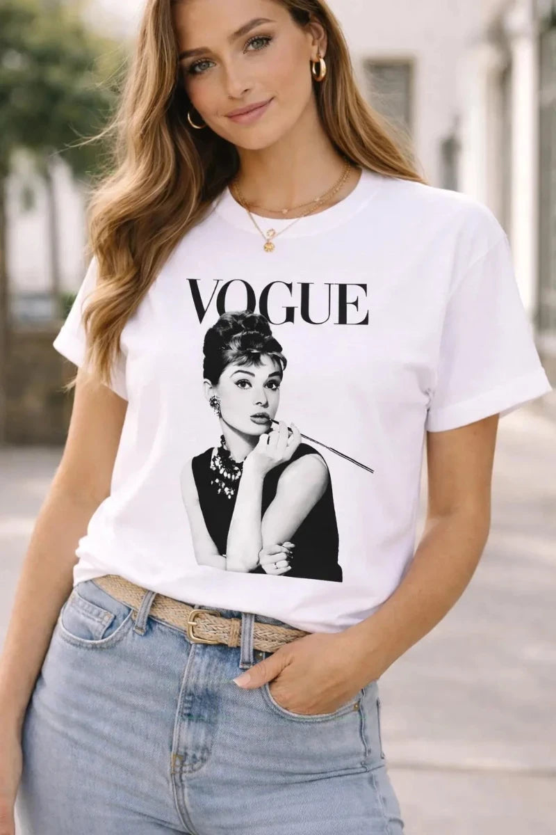 Audrey Hepburn Graphic Tee
