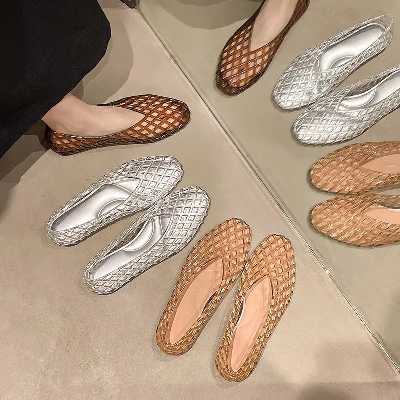 Crystal Jelly Sandal