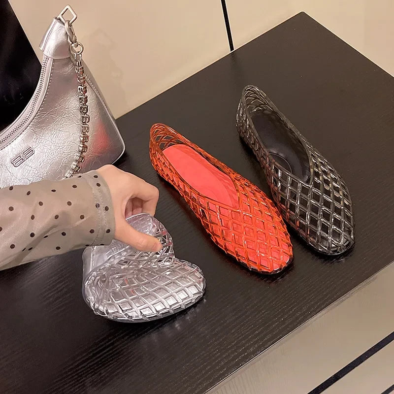 Crystal Jelly Sandal