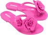 Floral Jelly Flip Flops