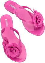 Floral Jelly Flip Flops