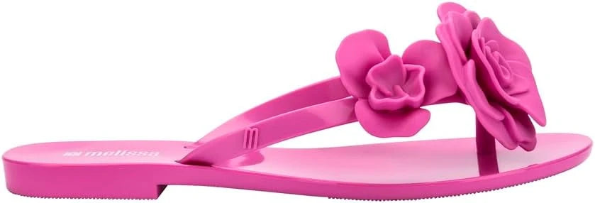 Floral Jelly Flip Flops