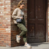 Retro Vegan Suede Memory Foam Fashion Sneakers