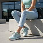 Retro Vegan Suede Memory Foam Fashion Sneakers