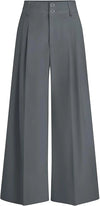 High Waisted Wide Leg Dress Pants