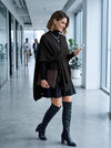Dokotoo Soft Poncho Wrap Sweater