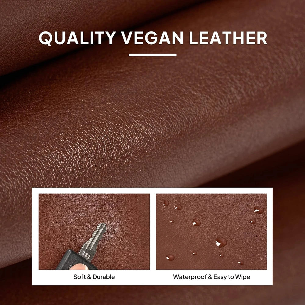 Slouchy Vegan Leather Hobo Bag