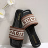 Minimalist Cloth Band Slide Sandals