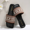 Minimalist Cloth Band Slide Sandals