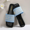 Minimalist Cloth Band Slide Sandals